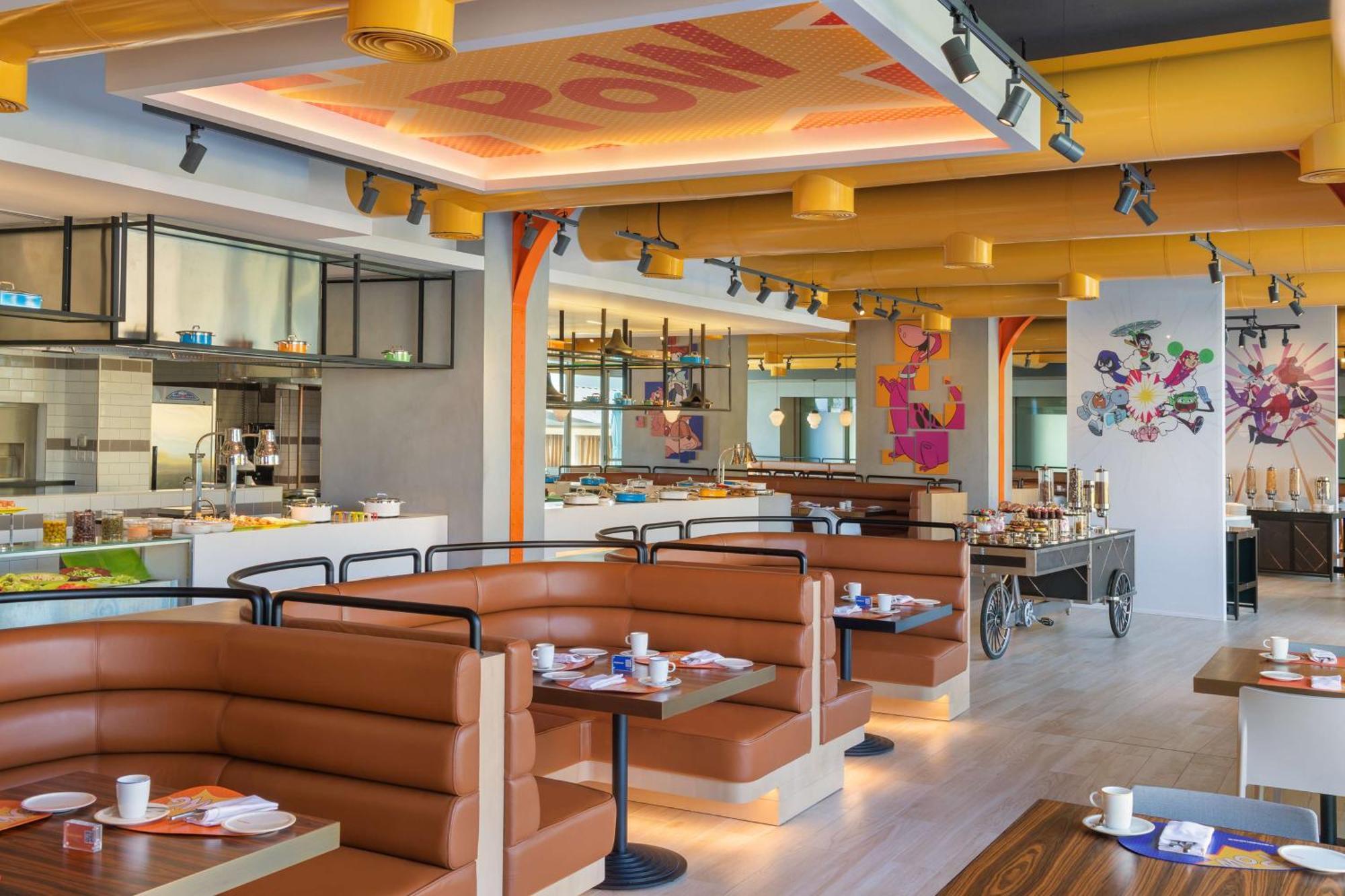 The Wb Abu Dhabi, Curio Collection By Hilton Hotel Ngoại thất bức ảnh The interior of the restaurant