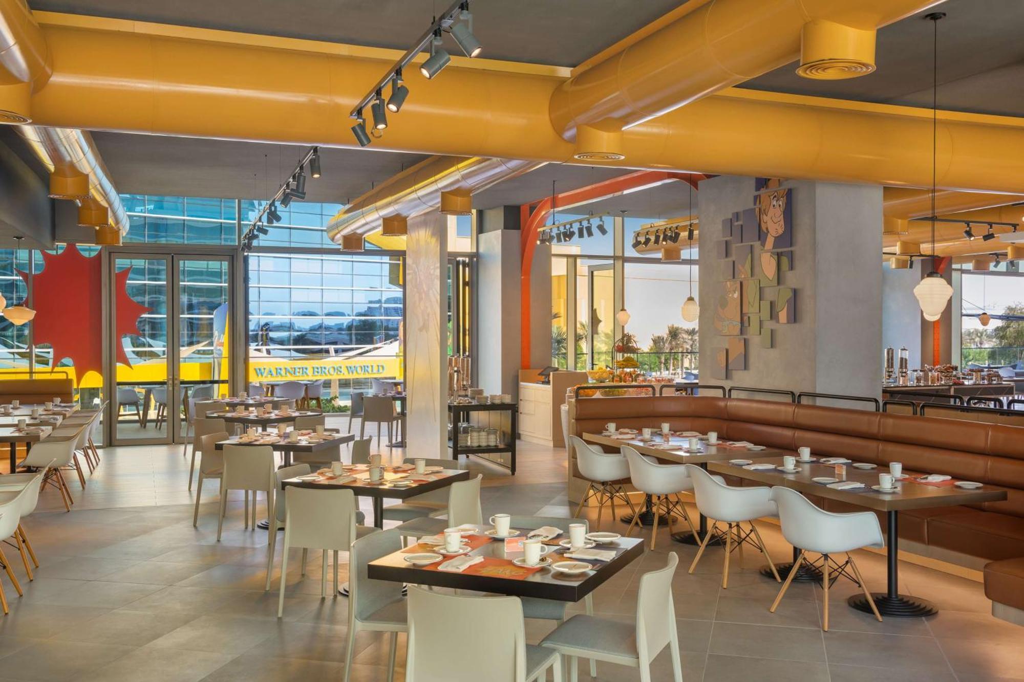 The Wb Abu Dhabi, Curio Collection By Hilton Hotel Ngoại thất bức ảnh The restaurant